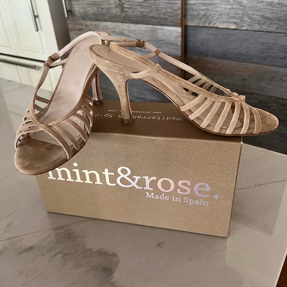 Mint & Rose Ale Slingback Sandal Size 39